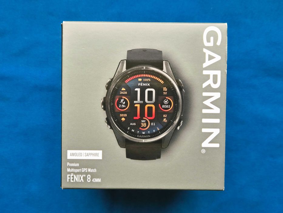 Годинник Garmin Fenix 8 43mm Amoled (010-02903-11)