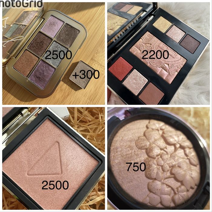 Lisa Eldrige, Byredo, Chanel, Bobbi Brown  Charlotte Tilbury, Denona, Pat McGRATH