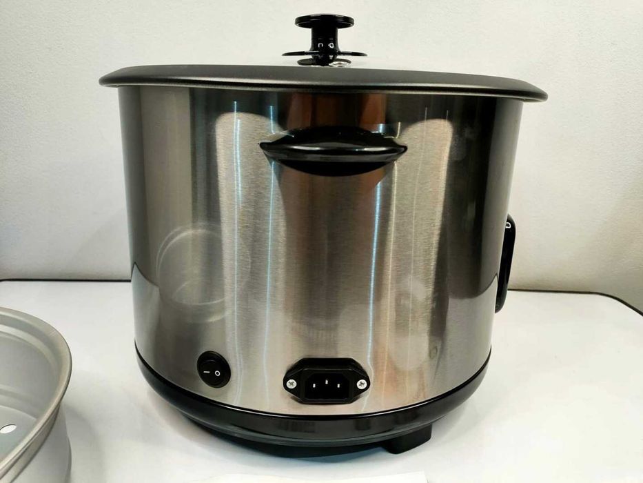 C98 Szybkowar Ryżowar Bestron ARC280 2,8 l, srebrny NOWY Z DEFEKTEM