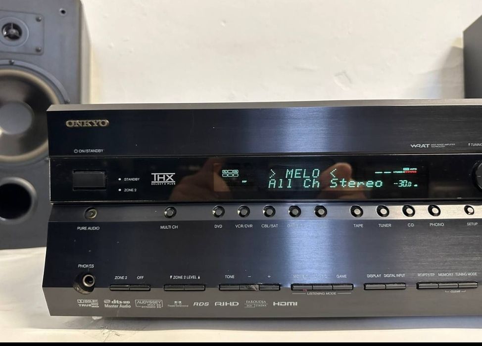 7.1 Amplituner Onkyo TX-SR 706, 7*175 Wat, HDMI, LipSync, Dolby TrueHD