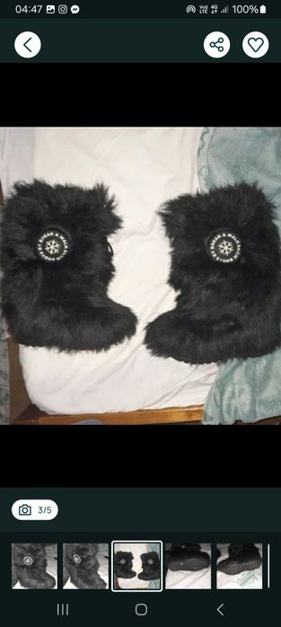 Botas de inverno/neve  para mulher n°37