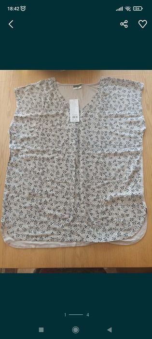 Bluzka bez rękawów damska r. XL