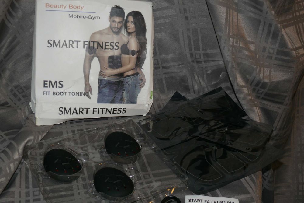 Estimulador Abdominal Muscular Elétrico  EMS Beauty Body