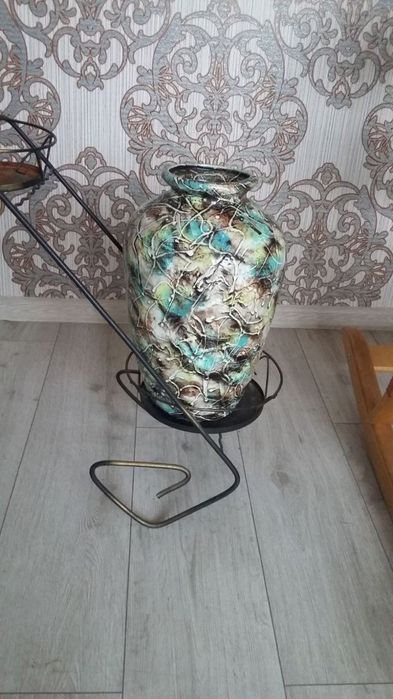 Велика ваза, львівська кераміка, без клейма