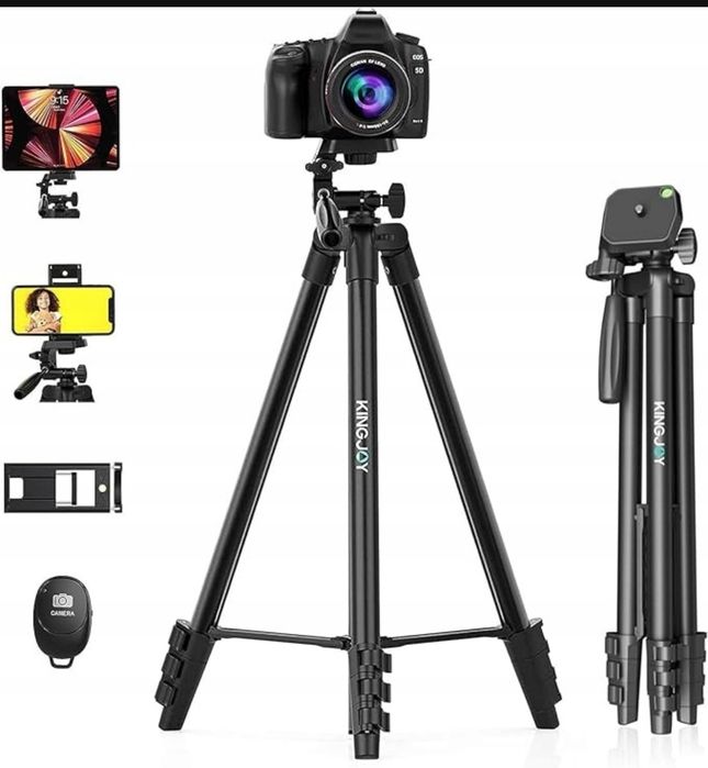 Statyw do aparatu KINGJOY 152 cm aluminiowy