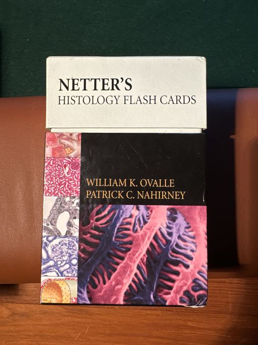 Netter’s histology flash cards fiszki histologia Ovalle i Nahirney