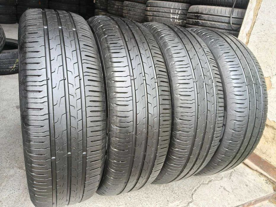 Continental Eco Contact 6 185/65r15 4шт, 20год, 5,2-5,5мм, ЛЕТО Привезены из Германии