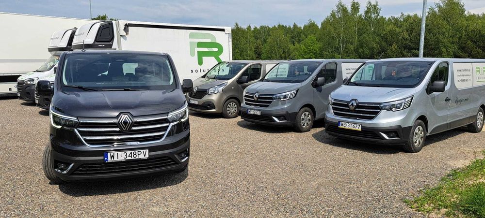 Wynajem bus 9 osobowy, Renault Trafik nowy