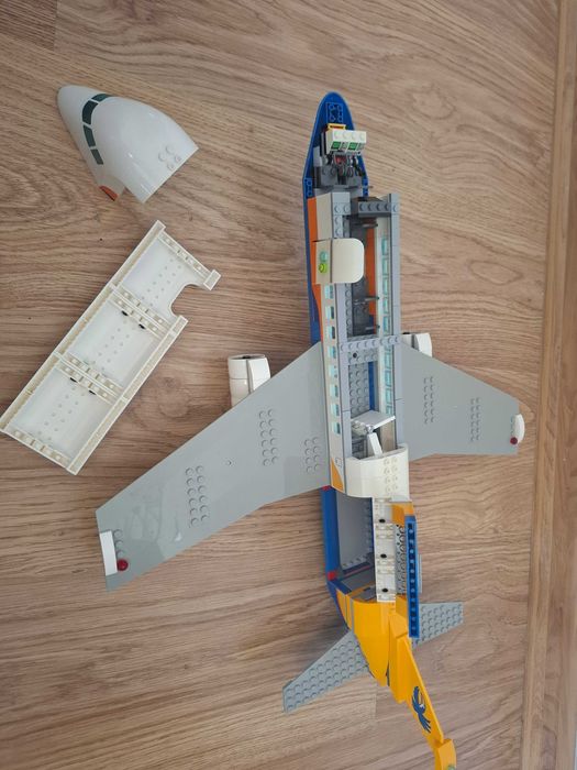 klocki lego samolot pasażerski zestaw 60262 wielki do zabawy