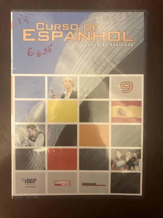 Curso de espanhol, com livro e Cd (2 a 17)