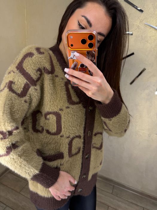 Кардиган gucci бренд карді