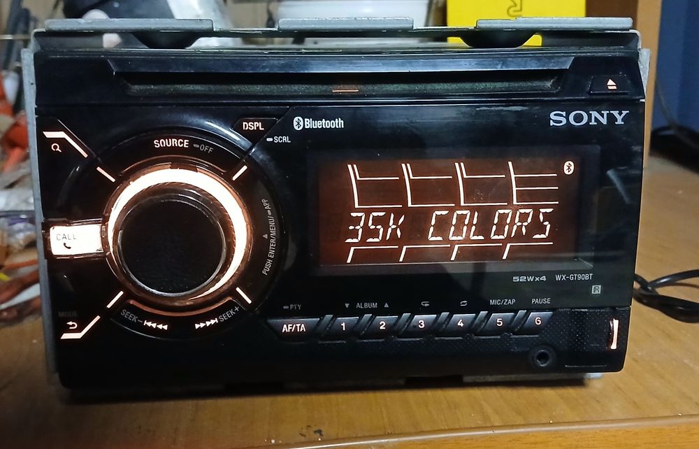 Radio  2 DIN sony wz-gt90bt USB bluetootha  itp