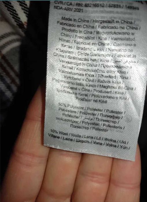 Рубашка жіноча тепла в клітину, оверсайз.