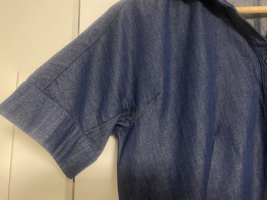 Sukienka granatowa-dzinsowa