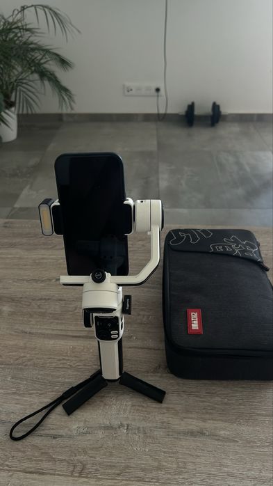 Стабілізатор (гімбал) Zhiyun Smooth 5 White + кейс + мініштатив