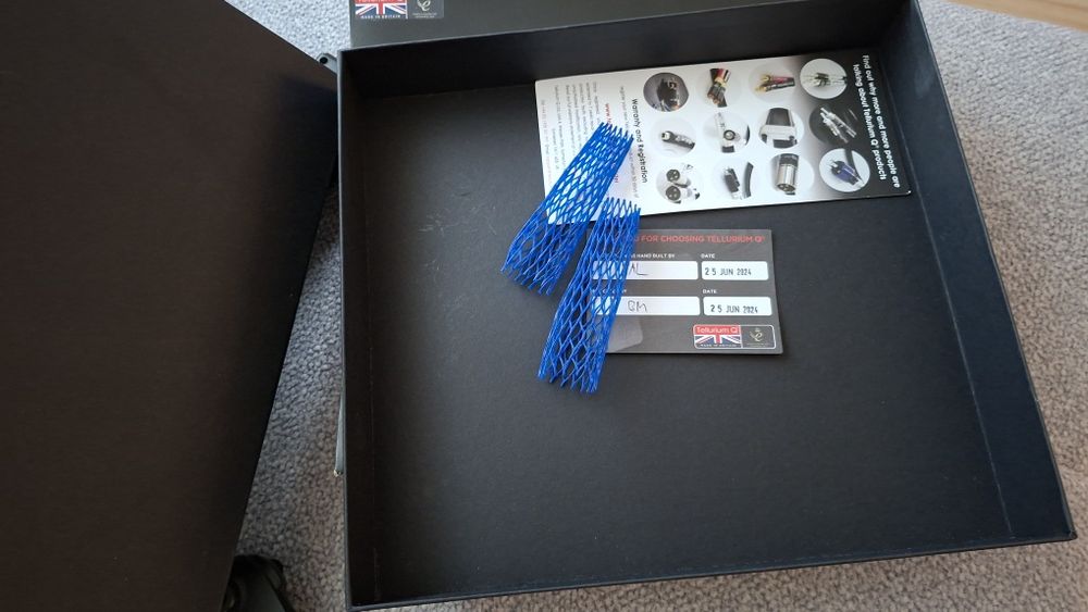 Kabel zasilający tellurium q black 2