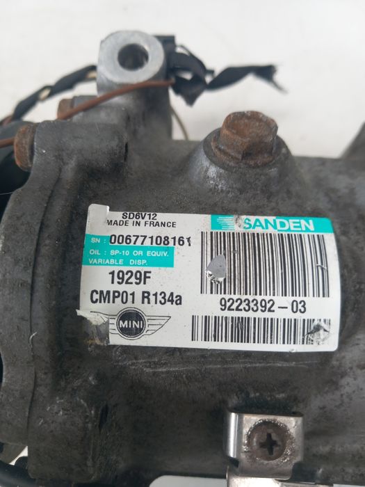 Compressor de AC Mini Cooper R56