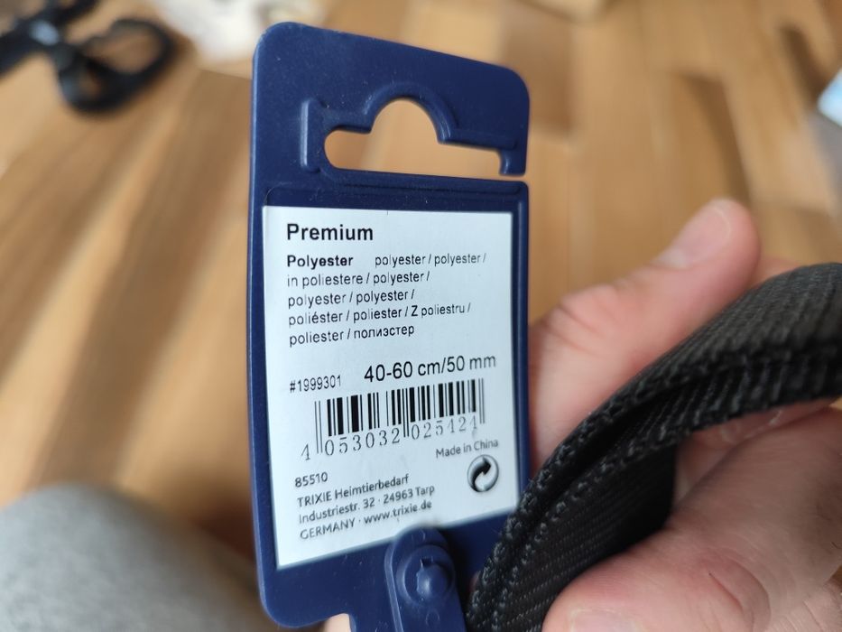 Potężna obroża dla psa 50 mm Trixie Premium M-L 40-60 cm