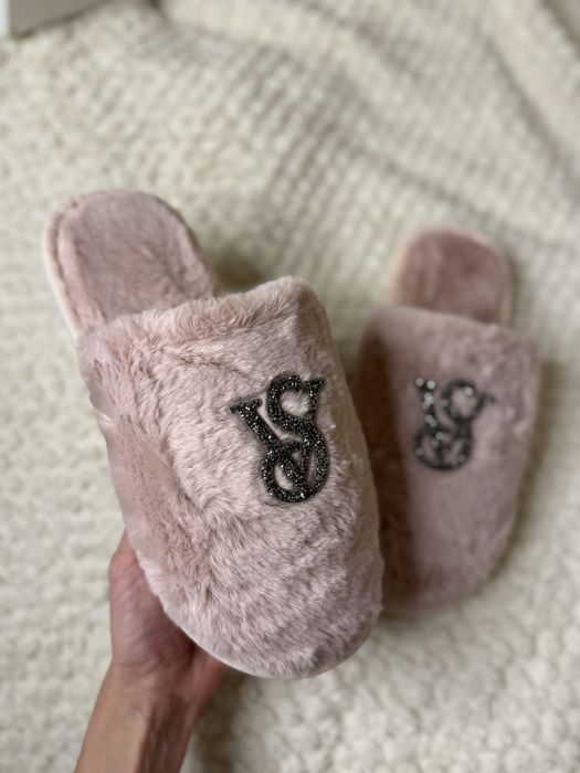 Тапочки Victoria’s Secret жіночі капці хутрові женские тапочки