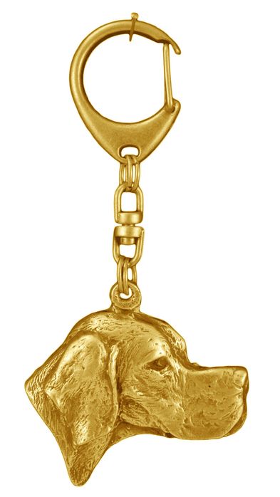Pointer brelok pozłacany Art-Dog
