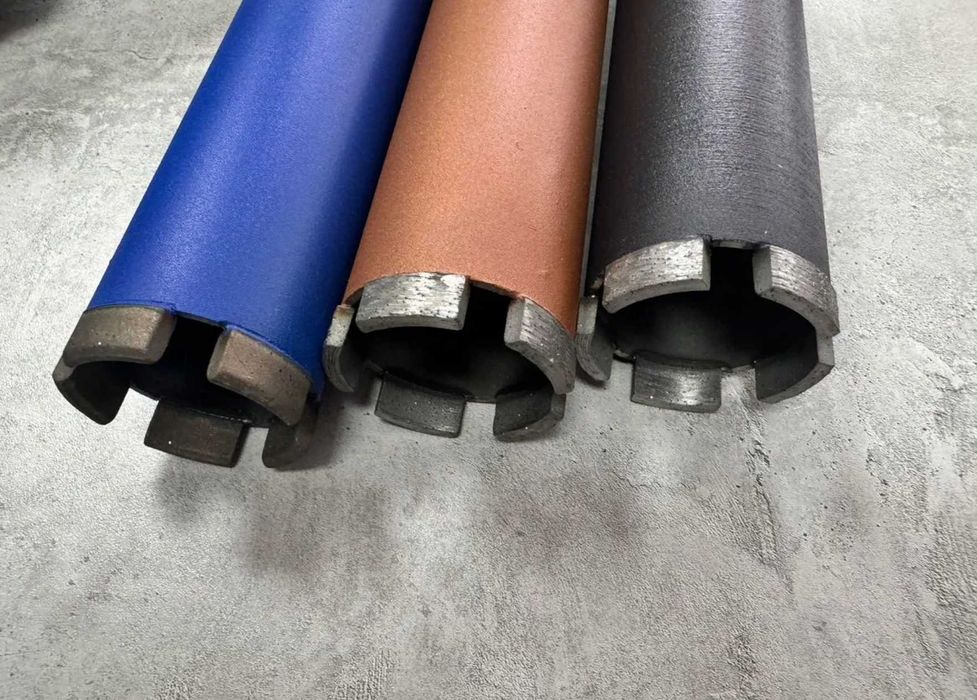 Алмазні коронки для сухого/мокрого різу бетону ДОСТАВКА БЕЗКОШТОВНА