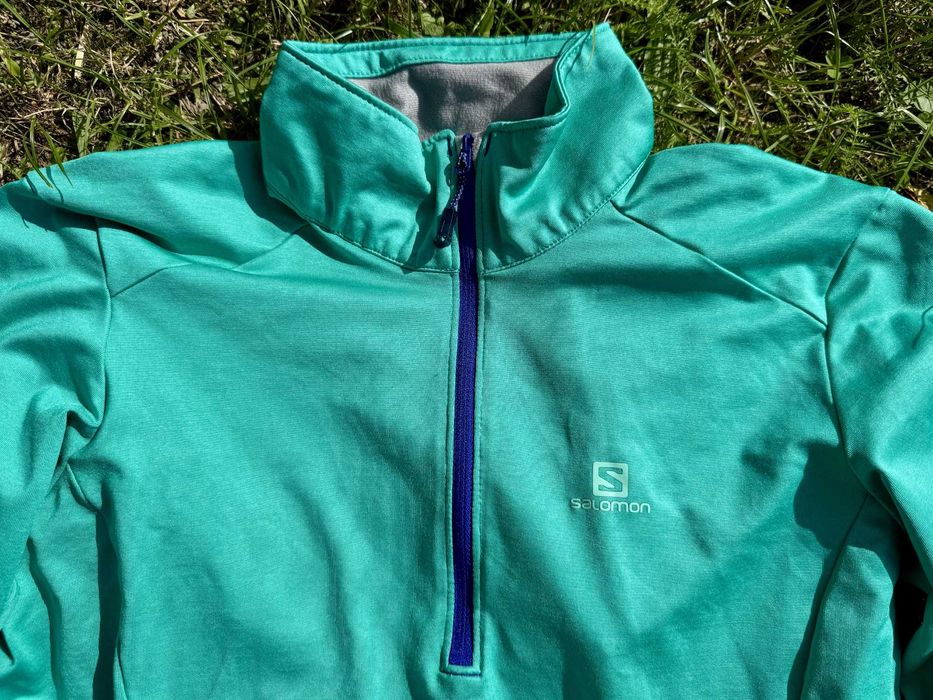 Жіноча термокофта, спортивна кофта Salomon AdvancedSkin Warm