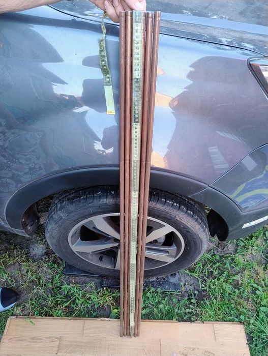 Pręty (rdzeniowe) do lancy tlenowej 5 stuk