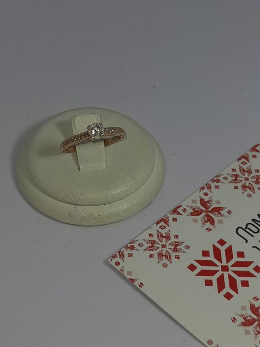 Ювелірна прикраса.Золота каблучка