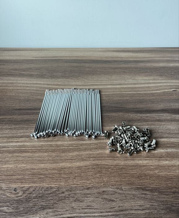 NOWY DUELLS komplet CHROMOWANYCH szprych szprychy CZ 125 CZ 175 CZ 350