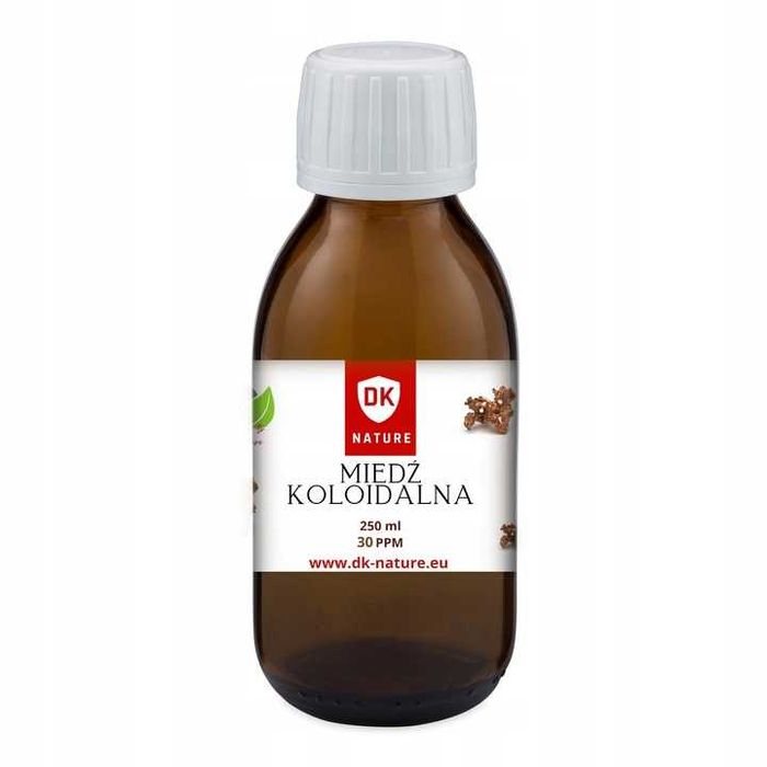 Miedź koloidalna 250 ml 30 ppm