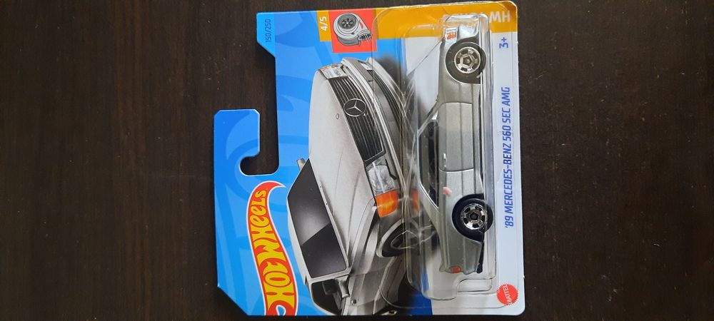 Hot Wheels Mercedes Benz 560 SEC AMG 89