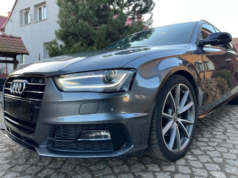 Audi A4 Avant Audi A4 B8 2.0TDI S-Line COMPETITION DaytonaGrau + Black