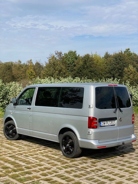 Volkswagen Transporter VW Transporter T5 2.0 TDI 140KM, 6 miejsc, KLIMA, drzwi skrzydełkowe