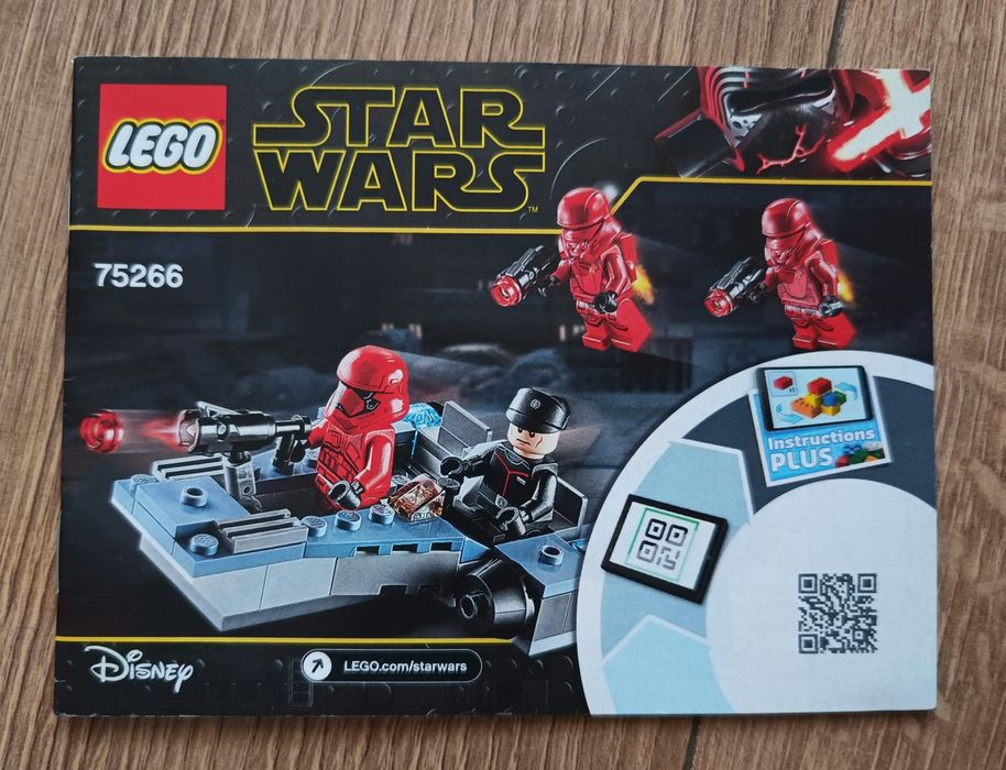 Instrukcja LEGO Star Wars 75266 Zestaw bitewny żołnierzy Sithów książe