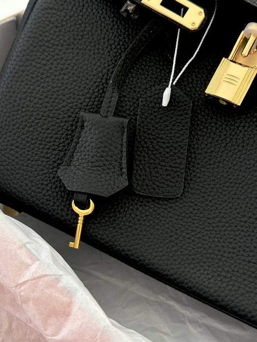 Сумка Hermès Birkin 25 Black / Milk