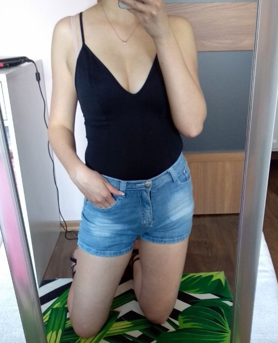 Jeansowe szorty rozm XS/S