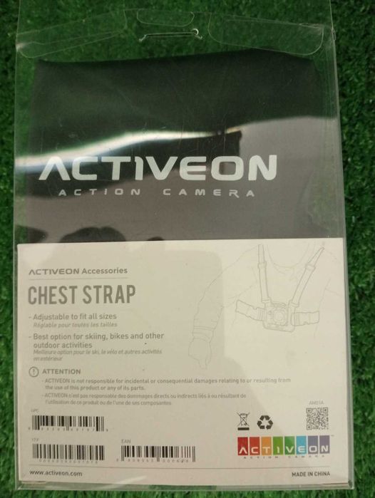SZELKI uchwyt na klatkę piersiową CHEST MOUNT na telefon GO PRO NrD112