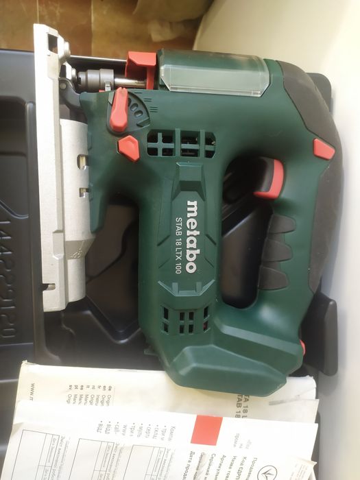 Лобзик metabo 18 ltx 100