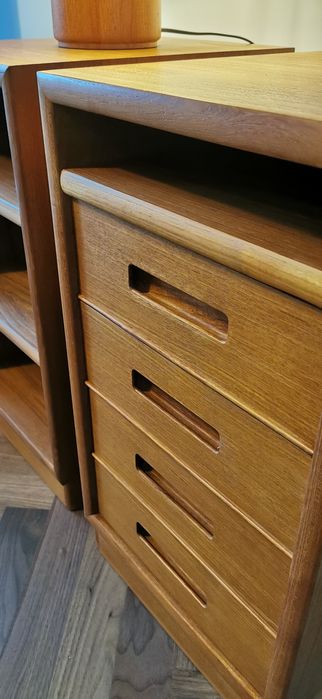 Szafki, komody tekowe, Dania, 60' Vintage