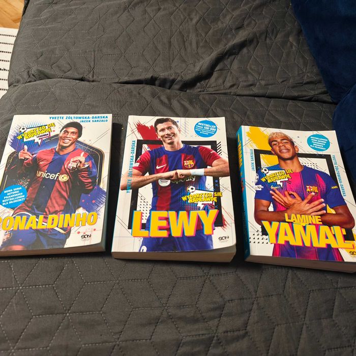 Ronaldinho, Lewy, Yamal / Yvette Żółtowska Darska