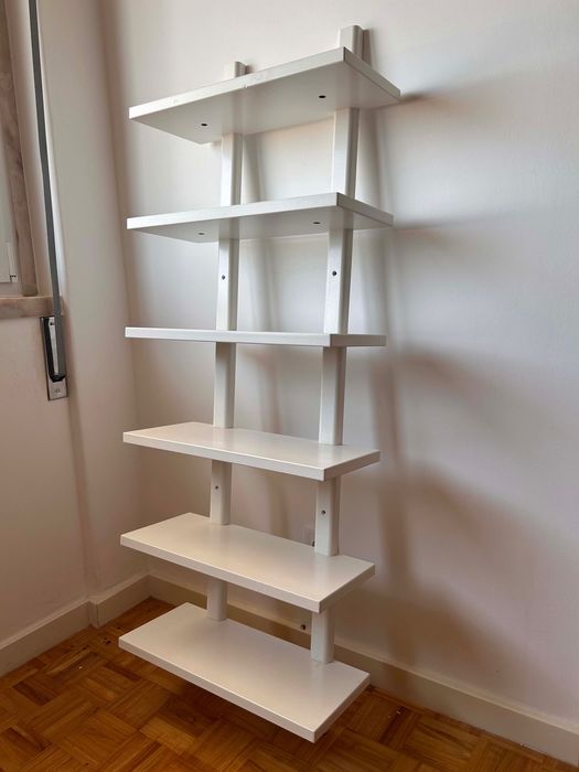 Estante de parede Värde Branca como nova