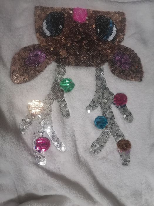 Bluza renifer cekiny