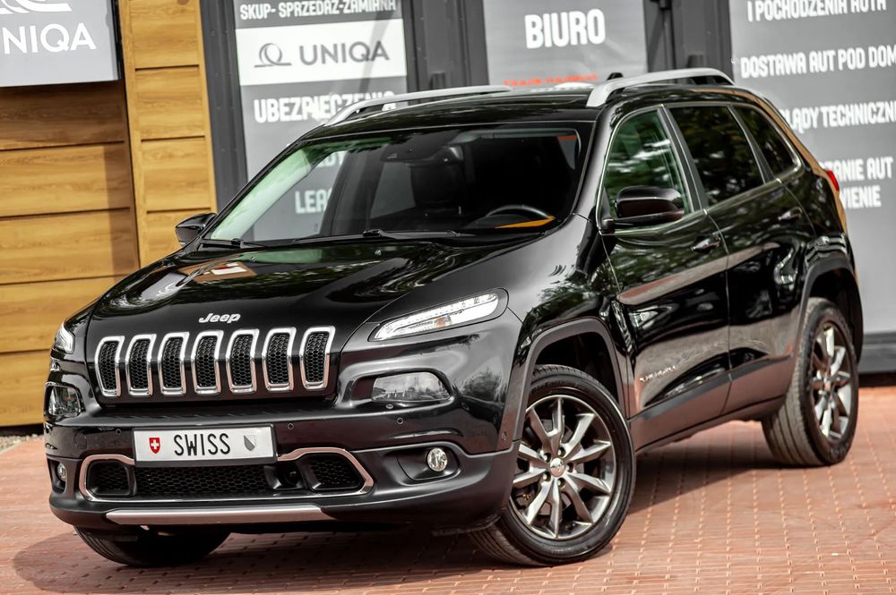 Jeep Cherokee 2,0 TD 4X4 Nawigacja Kamera Cofania Panorama Dach Podgrzewane Fotele