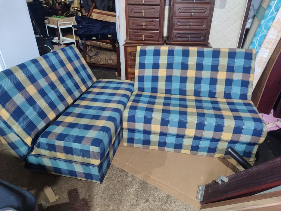 Sofás cambalhota bom estado possibilidade de entrega