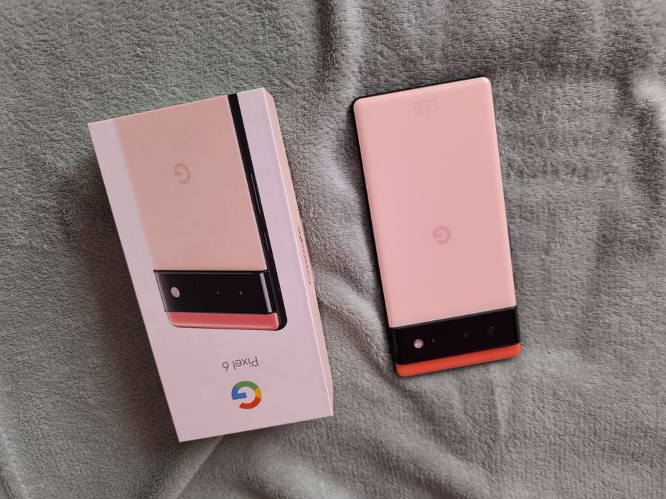 telefon Google Pixel 6 128 GB różowy koralowy