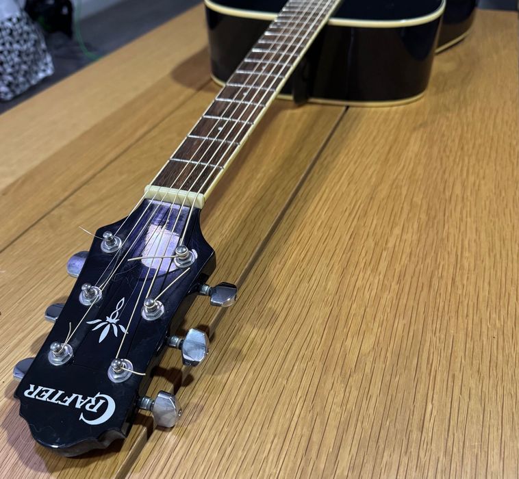 Guitarra Acústica Crafter HD-24-BK - com afinador