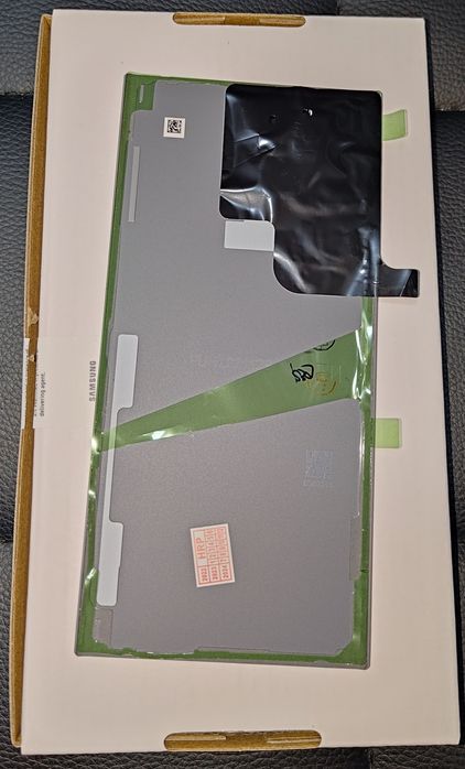 Tampa traseira S22 ULTRA Cor Branco original Service Pack