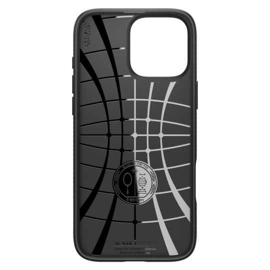 Etui SPIGEN Liquid Air iPhone 16 PRO MAX czarne