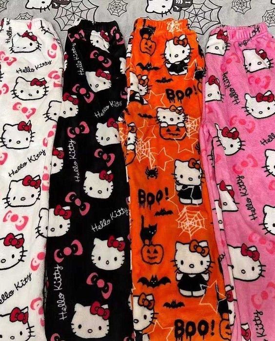 Піжамні штани • Флісові • Теплі • Hello Kitty / Spider-Man