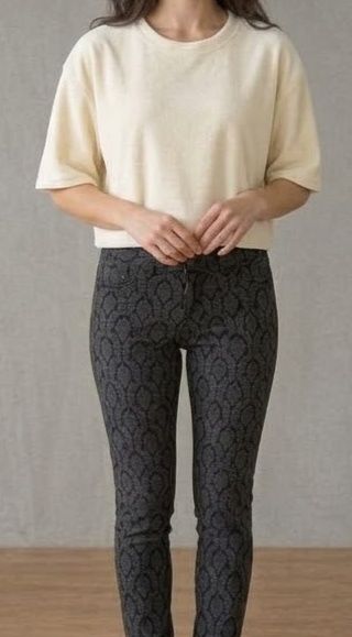 Sweter damski Gina Tricot 38 M żółty